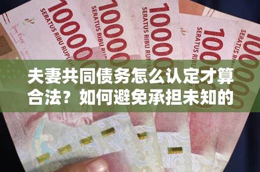 北京夫妻共同债务怎么认定才算合法？如何避免承担未知的债务风险？